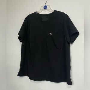 Figs Catarina Black Short Sleeve Scrubs 
Size 3XL ~Healthcare ~Medical Staff